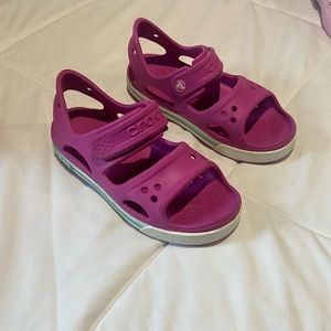 Croc sandals